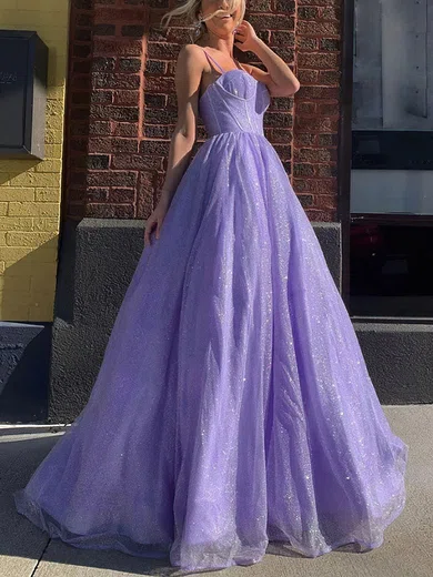 Ball Gown Sweetheart Glitter Floor-length Prom Dresses #Favs020114430