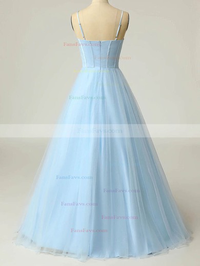 A-line Sweetheart Glitter Floor-length Prom Dresses With Pockets #Favs020115426