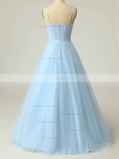A-line Sweetheart Glitter Floor-length Prom Dresses With Pockets #Favs020115426