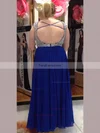 A-line Sweetheart Chiffon Floor-length Beading prom dress #Favs020105974