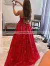 Ball Gown Strapless Tulle Floor-length Prom Dresses With Sequins #Favs020115980
