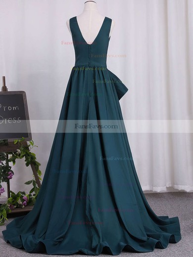 Green Prom Dresses, Cheap Prom Gowns UK in Dark Green, Lime Green