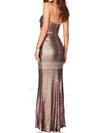Sheath/Column Strapless Sequined Floor-length Split Front Prom Dresses #Favs020105817