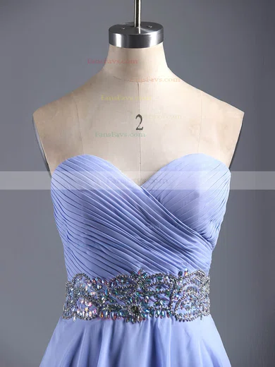 A-line Sweetheart Chiffon Short/Mini Beading Affordable Homecoming Dresses #Favs020101407