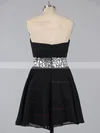 A-line Sweetheart Chiffon Short/Mini Crystal Detailing Homecoming Dresses #Favs02041948