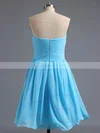 A-line Sweetheart Chiffon Short/Mini Crystal Detailing Homecoming Dresses #Favs02042295