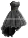 Princess Sweetheart Tulle Asymmetrical Beading Different Prom Dresses #Favs020102748