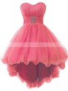 Princess Sweetheart Tulle Asymmetrical Beading Different Prom Dresses #Favs020102748