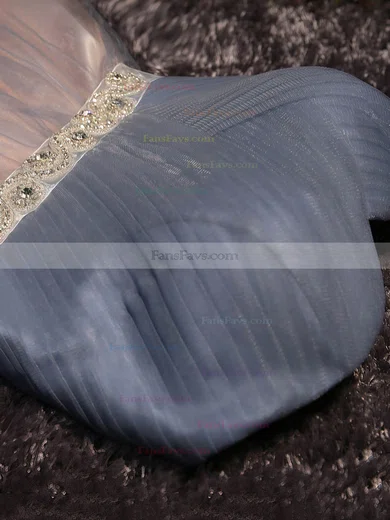 A-line Sweetheart Short/Mini Tulle Prom Dresses with Beading Ruffle #Favs020103635