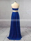 Sheath/Column Strapless Jersey Floor-length Split Front Prom Dresses #Favs020106257