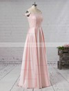 A-line Off-the-shoulder Lace Satin Floor-length Prom Dresses #Favs020105042