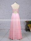 A-line Sweetheart Chiffon Floor-length Appliques Lace Prom Dresses #Favs020105072