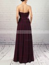 A-line Strapless Chiffon Floor-length Sashes / Ribbons Prom Dresses #Favs020105115