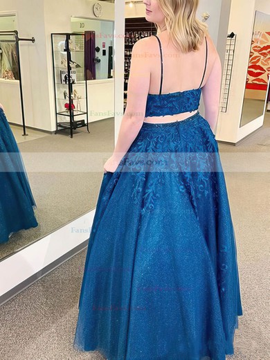 Ball Gown V-neck Tulle Sweep Train Beading Prom Dresses #Favs020106841