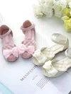 Kids' Sandals PVC Bowknot Flat Heel Girl Shoes #Favs03031526