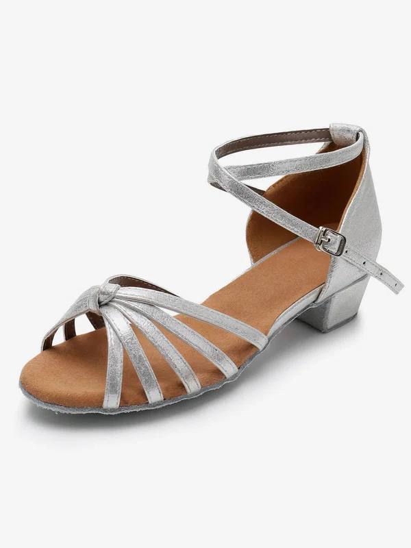 Women's Sandals PVC Buckle Flat Heel Dance Shoes #Favs03031108