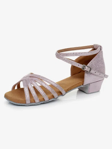 Kids' Sandals PVC Buckle Flat Heel Dance Shoes #Favs03031116