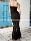 Sheath/Column Sweetheart Lace Jersey Ankle-length Prom Dresses #Favs020106613