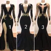 Trumpet/Mermaid V-neck Silk-like Satin Sweep Train Beading Prom Dresses #Favs020108221