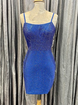 Sheath/Column Scoop Neck Silk-like Satin Short/Mini Homecoming Dresses With Beading #Favs020109942 Sheath/Column Scoop Neck Silk-like Satin Short/Mini Homecoming Dresses With Beading #Favs020109942