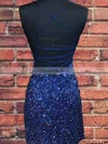 Sheath/Column Scoop Neck Sequined Short/Mini Homecoming Dresses #Favs020110052