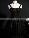 A-line Sweetheart Tulle Short/Mini Homecoming Dresses With Beading #Favs020110155