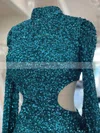 Sheath/Column High Neck Sequined Short/Mini Homecoming Dresses #Favs020110753