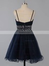 A-line Square Neckline Chiffon Short/Mini Beading Homecoming Dresses #Favs02014651