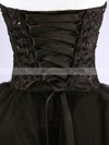 Ball Gown Sweetheart Tulle Short/Mini Sequins Simple Black Homecoming Dresses #Favs020102554