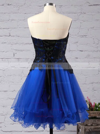 Princess Sweetheart Organza Short/Mini Tiered Nice Homecoming Dresses #Favs020102562